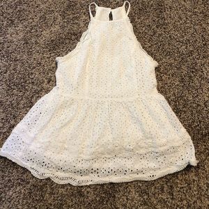 A cute lacy tank top